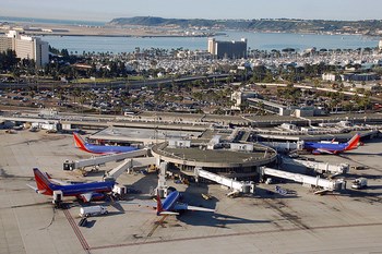Location de voitures San Diego Aéroport
