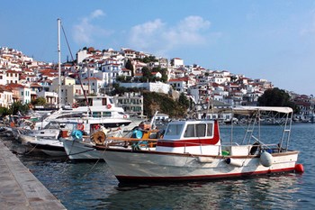 Biluthyrning Skopelos